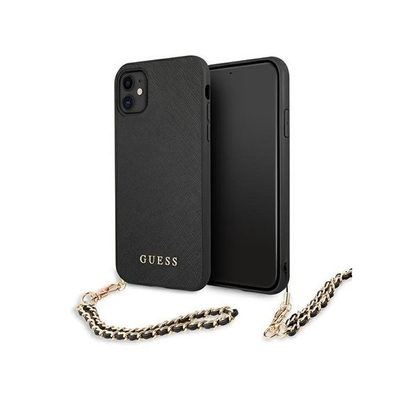 Coque Guess Saffiano Chain