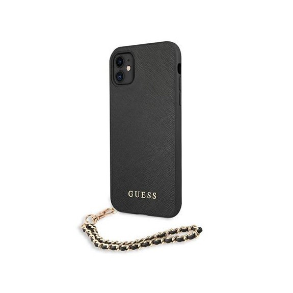 Coque Guess Saffiano Chain