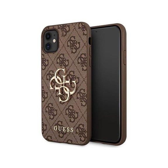 Coque Guess 4G Big Metal Logo Gold