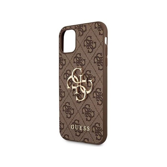 Coque Guess 4G Big Metal Logo Gold