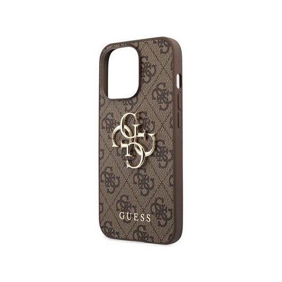 Coque Guess 4G Big Metal Logo Gold