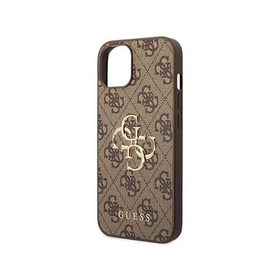 Coque Guess 4G Big Metal Logo Gold