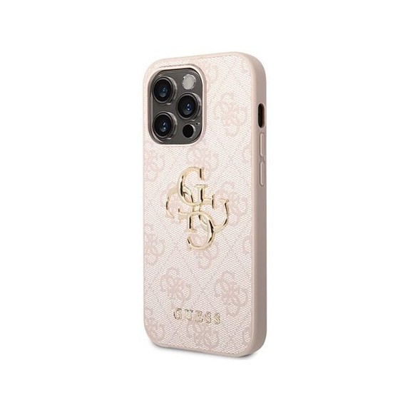 Coque Guess 4G Big Metal Logo Gold