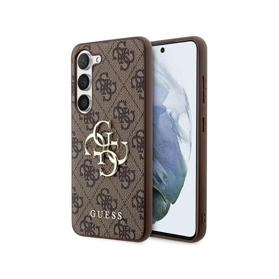 Coque Guess 4G Big Metal Logo Gold