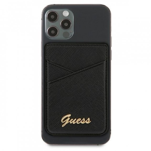 Porte Carte Magsafe Guess Saffiano