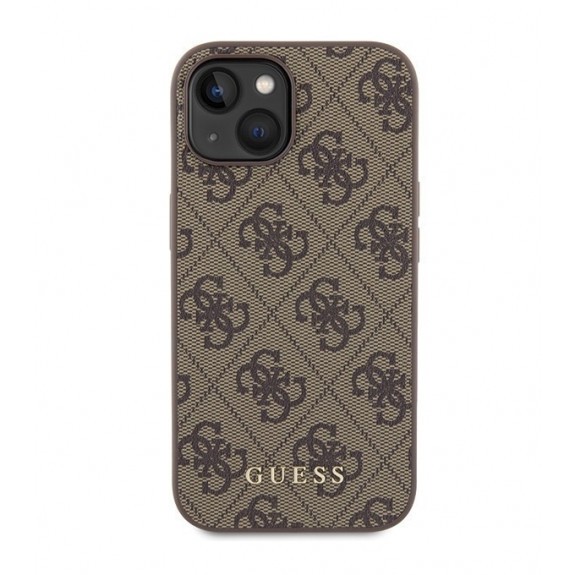 Coque Guess 4G Metal Logo Gold