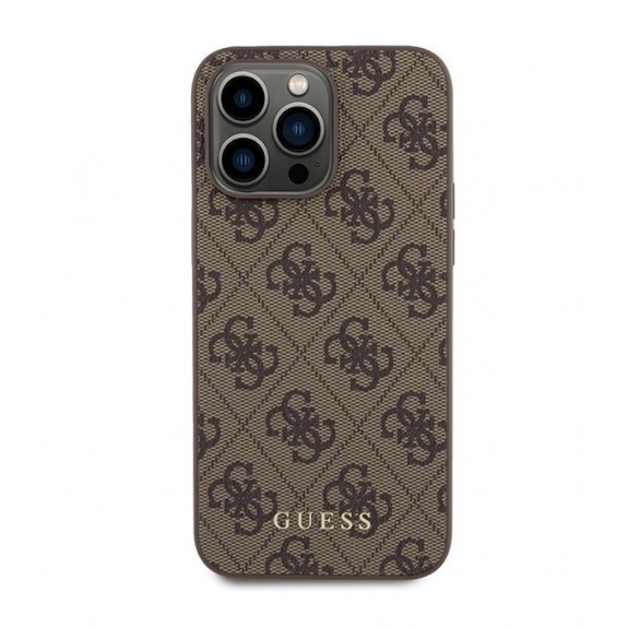 Coque Guess 4G Metal Logo Gold