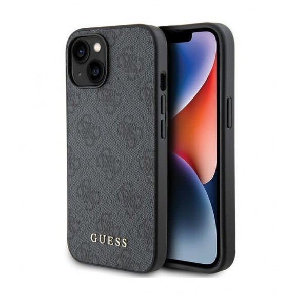 Coque Guess 4G Metal Logo Gold