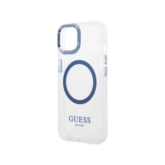 Coque Guess Metal Outline Magsafe