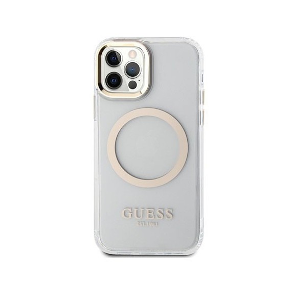 Coque Guess Metal Outline Magsafe