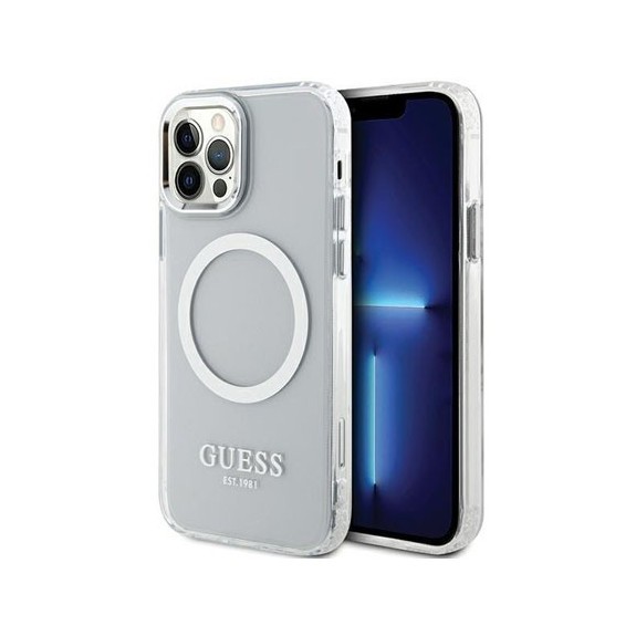 Coque Guess Metal Outline Magsafe