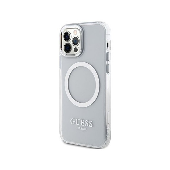 Coque Guess Metal Outline Magsafe