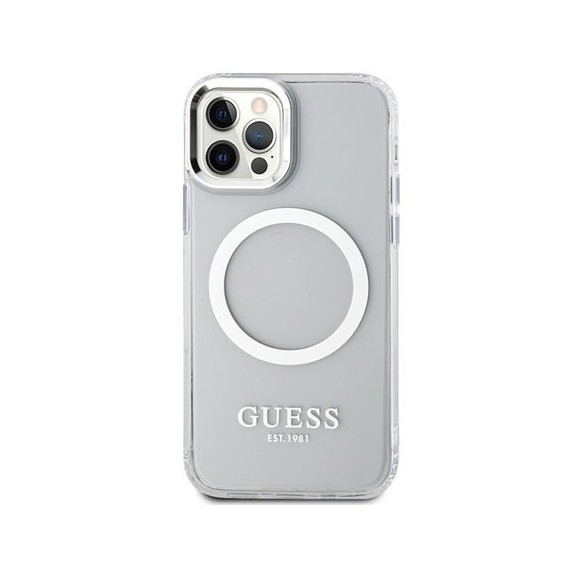 Coque Guess Metal Outline Magsafe