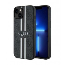 Coque Guess 4G Printed Stripes Magsafe