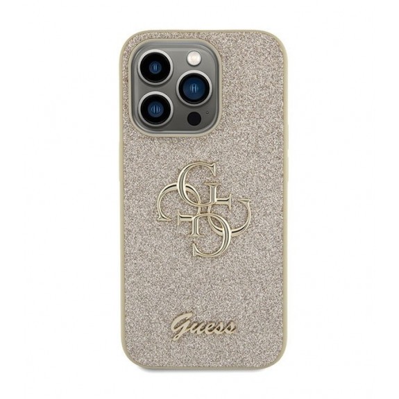 Coque Guess Glitter Script Big 4G