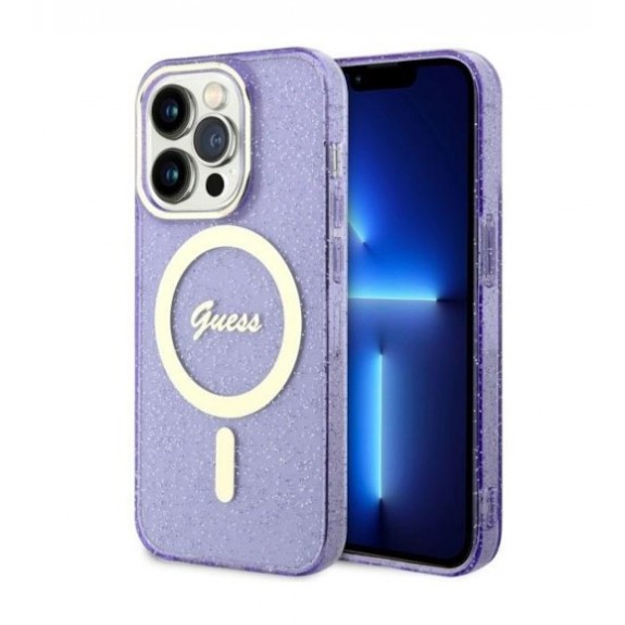 Coque Guess Glitter Magsafe