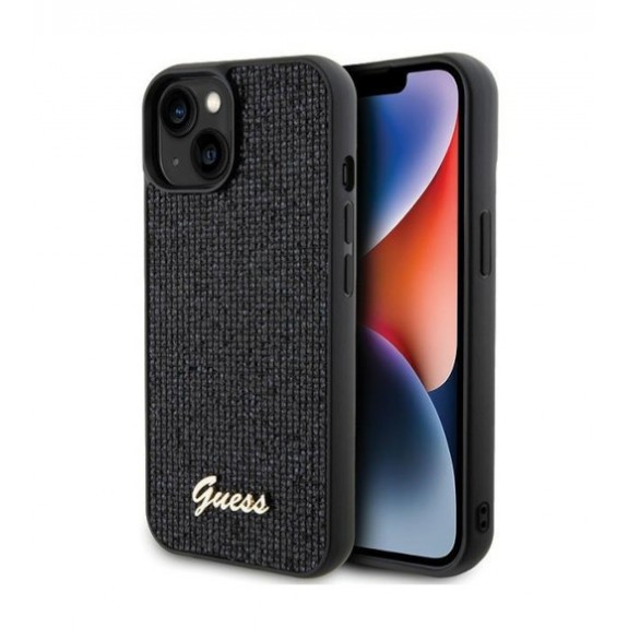 Coque Guess Disco Metal Script