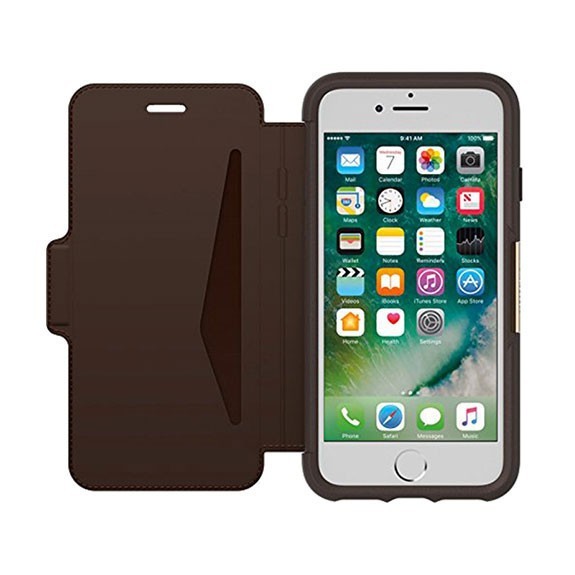 Étui Folio cuir Otterbox Strada