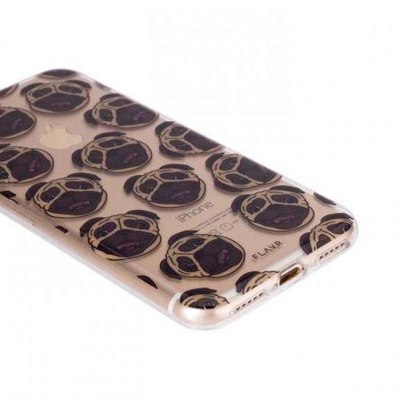 Coque de protection pour smartphones Flavr Pugs