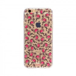 Coque Souple Flamingos