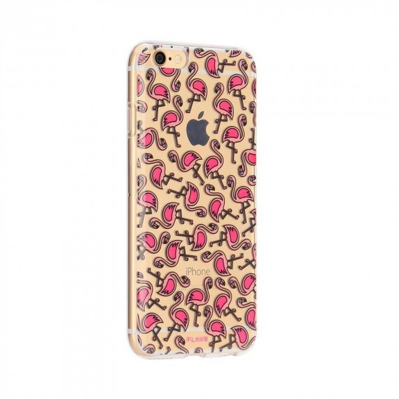 Coque de protection pour smartphones Flavr Flamingos