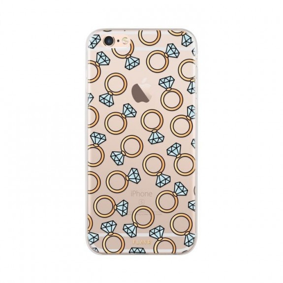 Coque de protection pour smartphones Flavr Diamond Rings