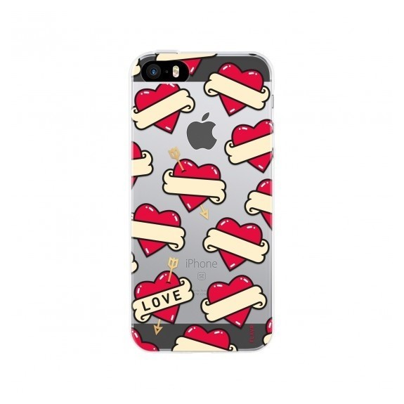 Coque de protection pour smartphones Flavr Hearts