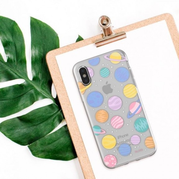 Coque de protection pour smartphones Flavr Happy Planets