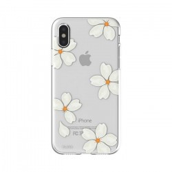 Coque Souple White Petals