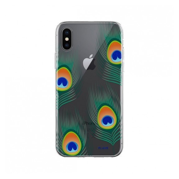 Coque de protection pour smartphones Flavr Peacock