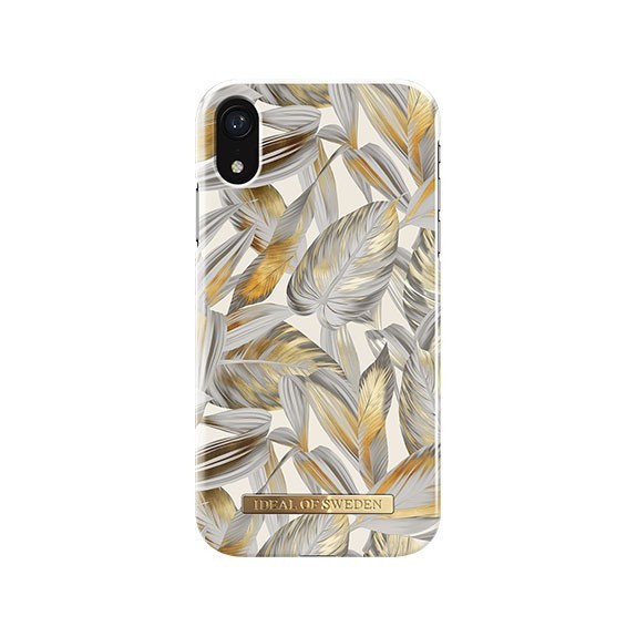 Coque Rigide Fashion Platinum Leaves