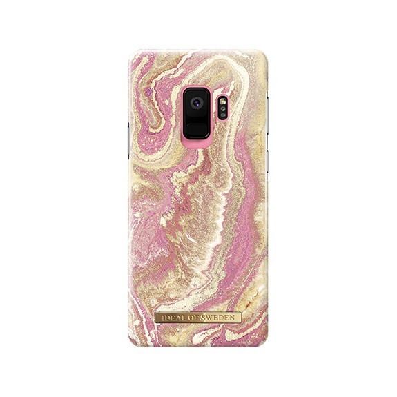 Coque Rigide Fashion Golden Blush Marble