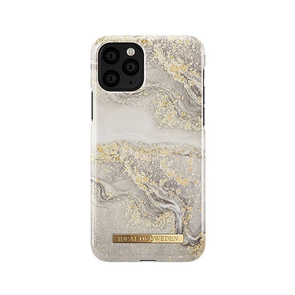 Coque rigide Fashion Sparkle Greige Marble Ideal Of Sweden