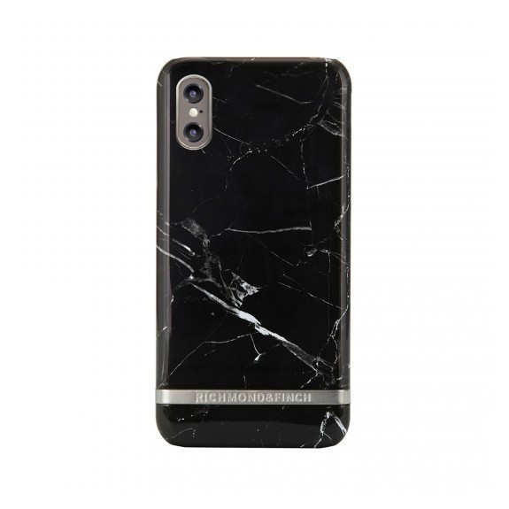 Coque de protection pour smartphones Richmond & Finch Black Marble