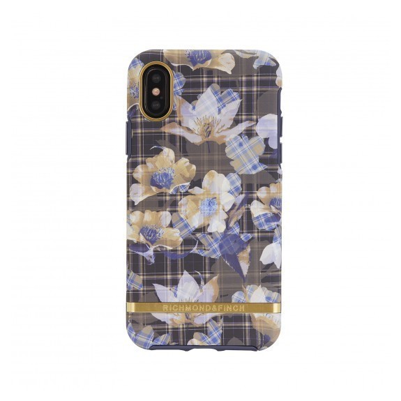 Coque de protection pour smartphones Richmond & Finch Floral Checked