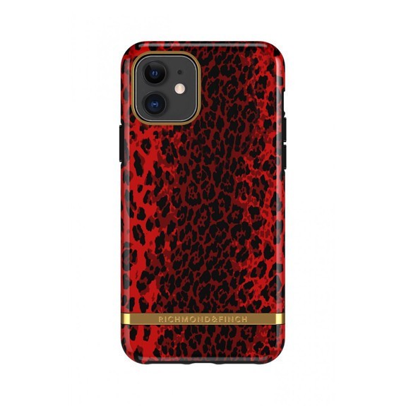 Coque Rigide Red Leopard - Richmond & Finch