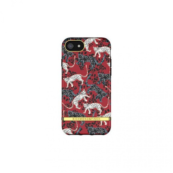 Coque Rigide Samba Red Leopard - Richmond & Finch