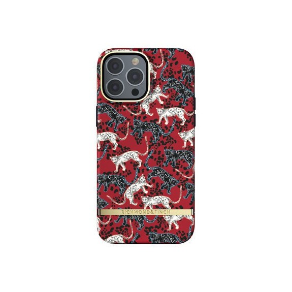 Coque Rigide Samba Red Leopard - Richmond & Finch