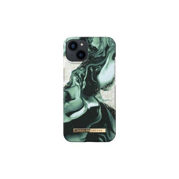 Coque Rigide Fashion Golden Olive Marble