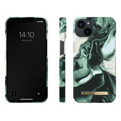 Coque Rigide Fashion Golden Olive Marble