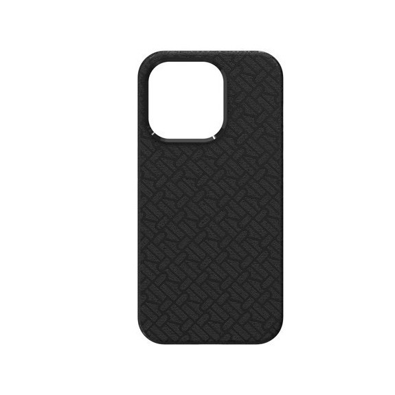 Coque Rigide Black Vegan Leather