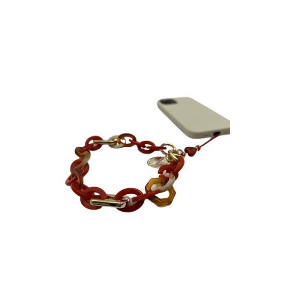 Bracelet Résine Vernis Mixte Avec Pendentif