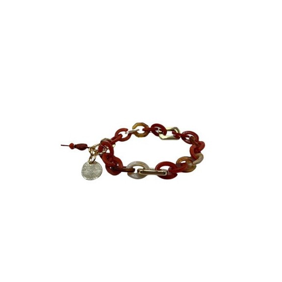 Bracelet Résine Vernis Mixte Avec Pendentif