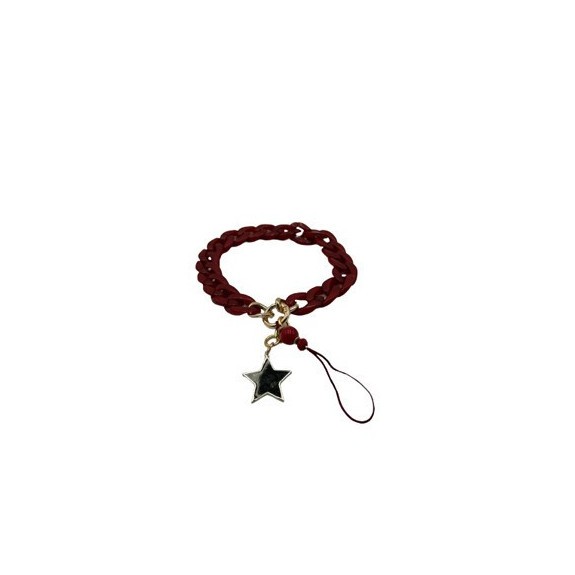 Bracelet Résine Vernis Pendentif Etoile