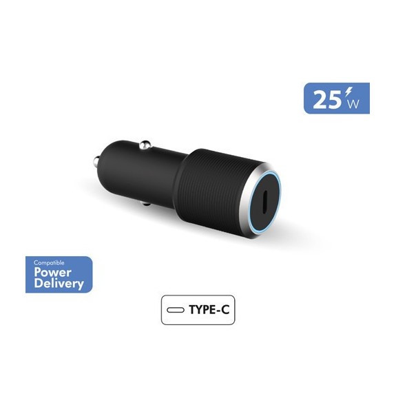 Chargeur Auto 1 Port USB-C - 25W