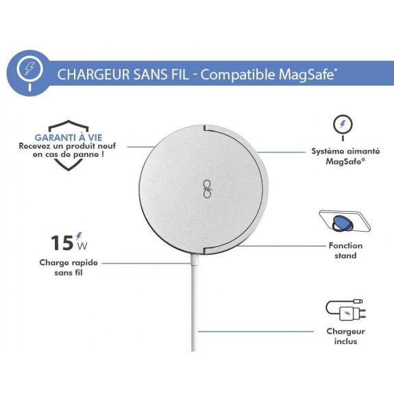 Chargeur Induction MagSafe