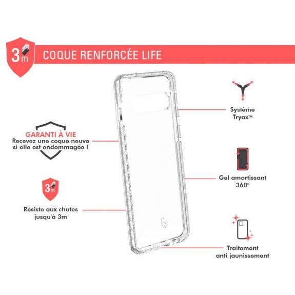 Coque semi-rigide Force Case Life