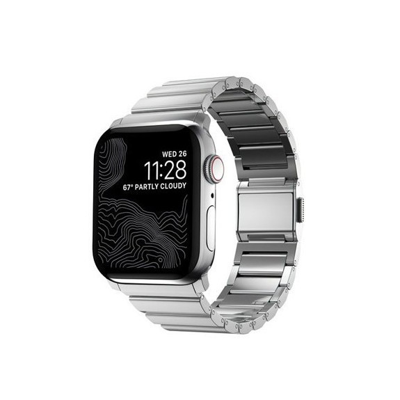 Bracelet Nomad Steel Apple Watch - 45 mm